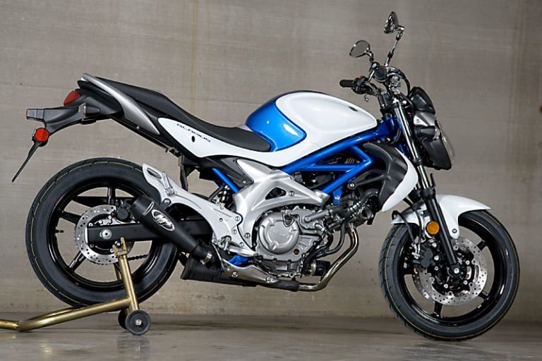 suzuki gladius exhaust