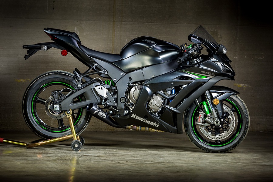 2016 ZX10R Black GP Slip On