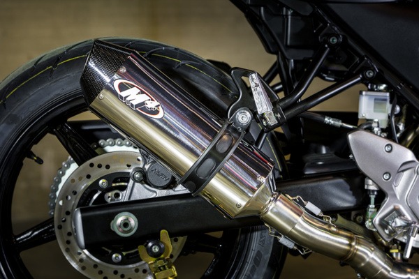 2017 SV-650 Full System with Polished muffler