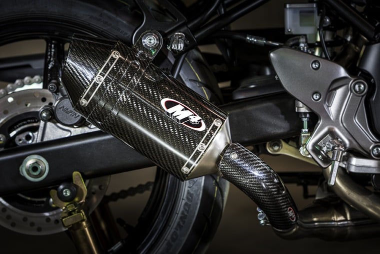 sv650 slip on exhaust