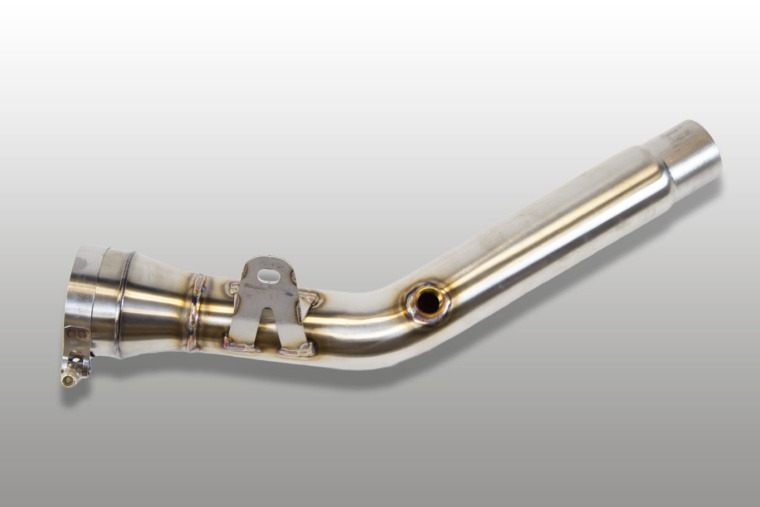 20212025 Kawasaki ZX10R Universal CAT Eliminator Tube Shop M4 Exhaust