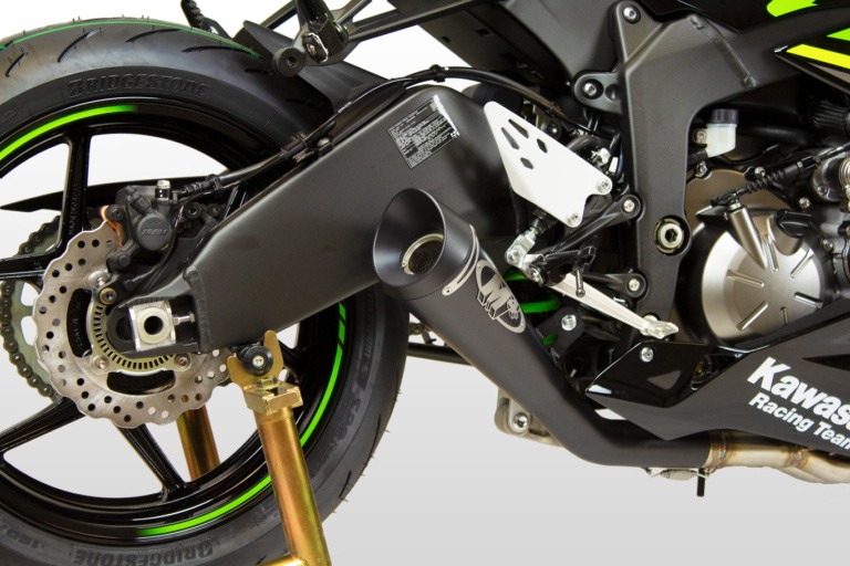 20092025 Kawasaki ZX6R Full System GP19 Black Shop M4 Exhaust