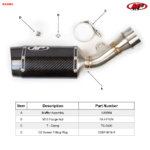 2021-2025 Kawasaki ZX-10R Slip-On Street Slayer Carbon
