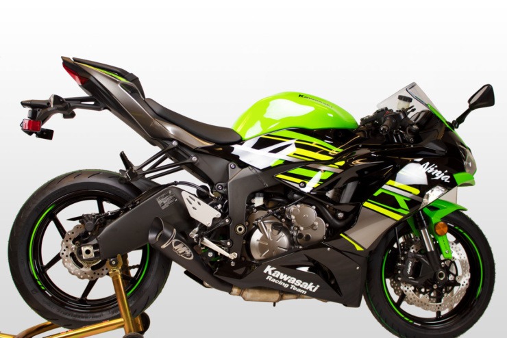 2009 zx6r exhaust
