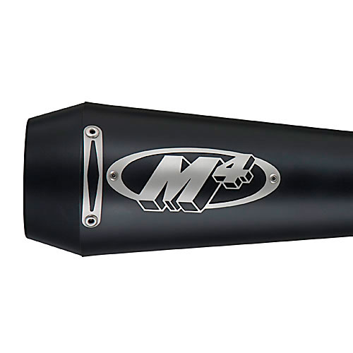 M4 GP Style Black Satin Muffler