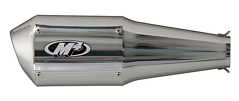 M4 Exhaust Supersport Polished muffler
